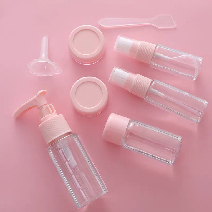 Bộ chiết mĩ phẩm 7 món, ĐI Du Lịch .