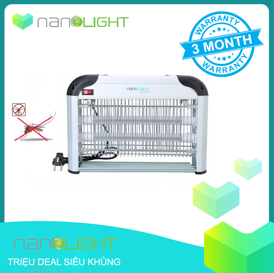 Đèn diệt muỗi và côn trùng Nanolight IK-20W