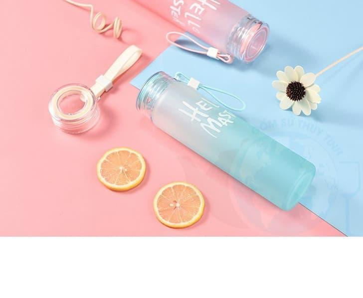 Bình đựng nước thủy tinh Hello Master 450ml