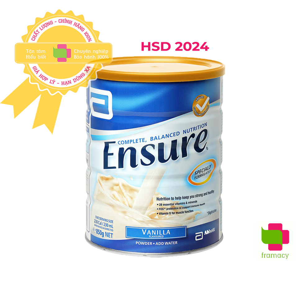 Sữa Ensure 850g
