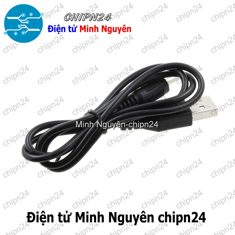 [1 sợi] (P79) Dây chuyển USB ra Jack DC 3.5x1.3MM Dài 70cm - HH004471