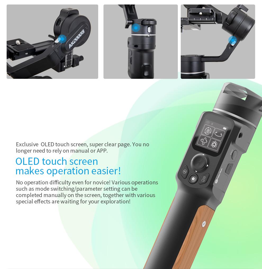 [HCM][Trả góp 0%]Gimbal Feiyu AK2000C - Bảo hành 12 tháng