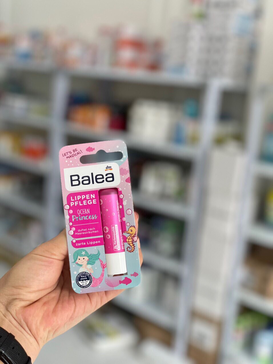 SON DƯỠNG MÔI BALEA TRẺ EM 100% an toàn cho các bé ạ