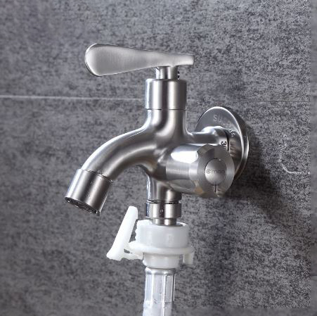 [HCM]VÒI XẢ LẠNH INOX304 ĐA NĂNG 2 ĐẦU