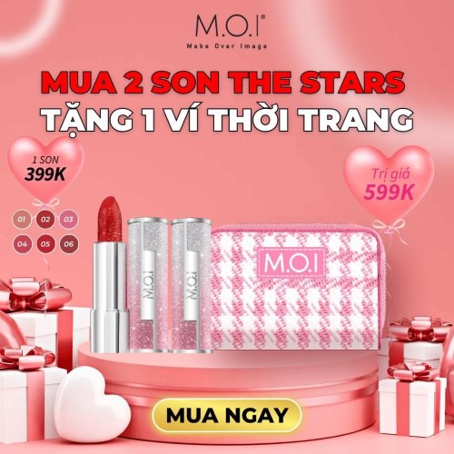 [CHÍNH HÃNG] [MUA 1 TẶNG 1] SON THỎI M.O.I THE STARS