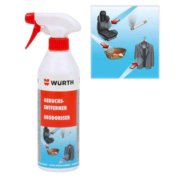 Dung Dịch Khử Mùi Nội Thất Đa Năng Wurth Deodoriser 500ml