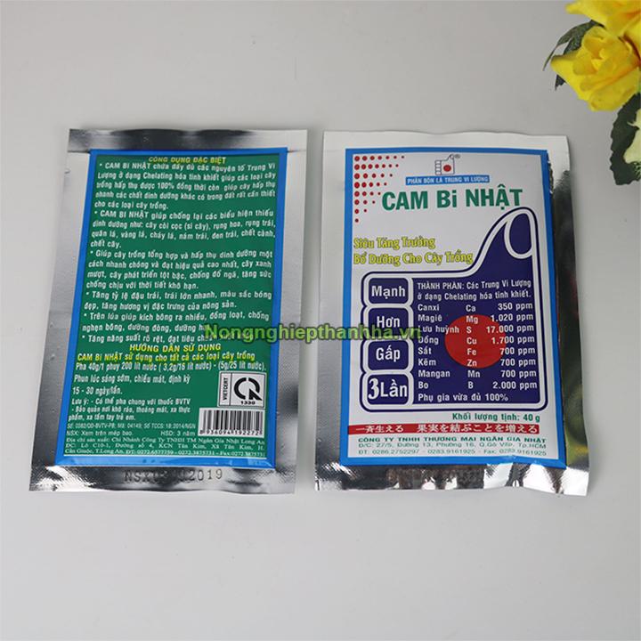 Phân bón tăng trưởng CamBi Nhật - gói 40g