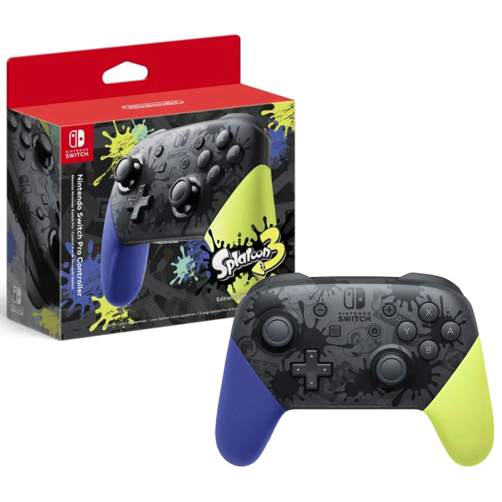 Tay Pro Controller Chính Hãng Splatoon 3 Nintendo Switch