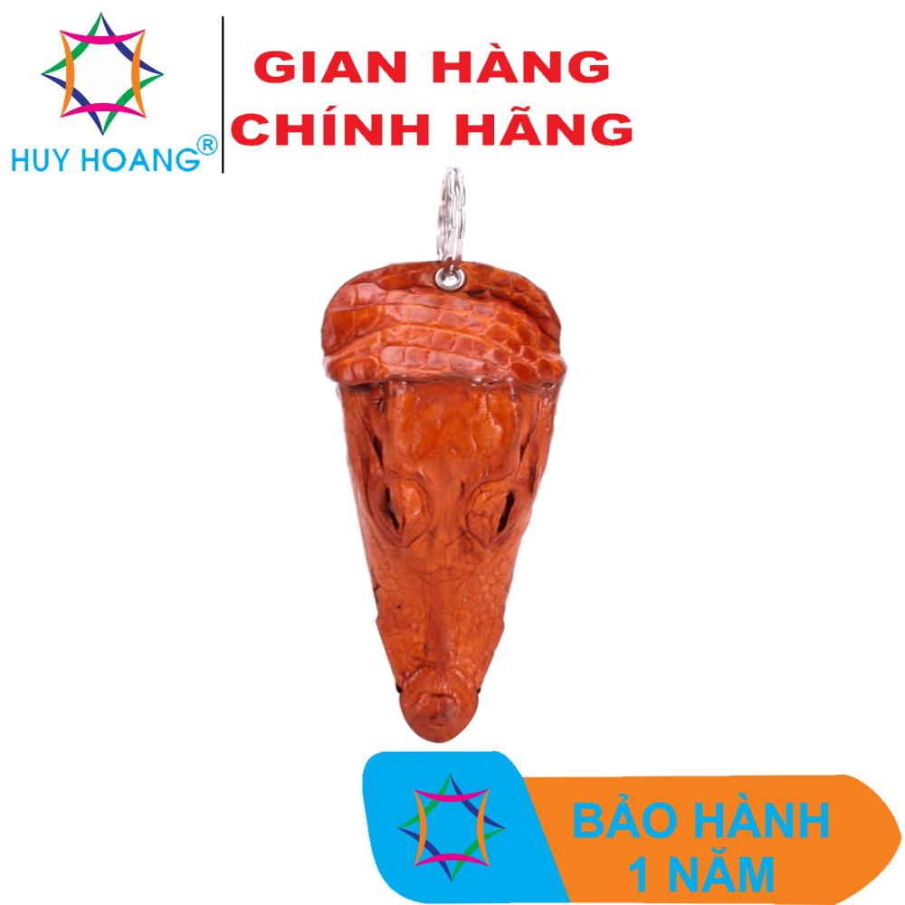 Móc khóa đầu cá sấu  màu vàng HK8218