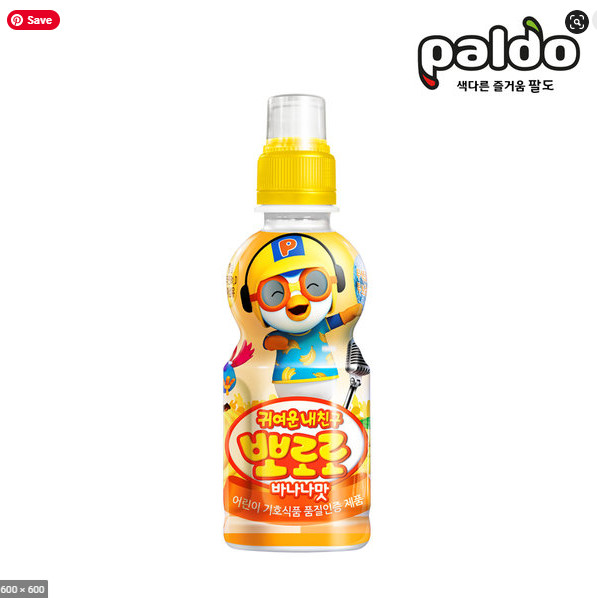 [HCM]NƯỚC PORORO TRÁI CÂY 235ML