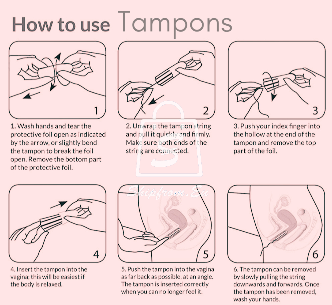 (Tampon Jessa/Facelle/OB bán lẻ) Set 10 chiếc Tampons Đức đủ size date siêu xa