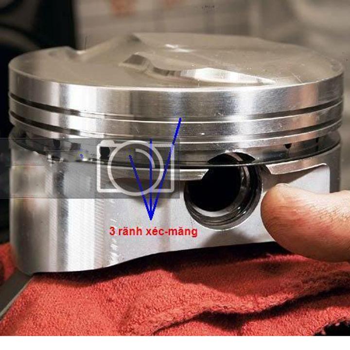 Xéc măng - Bạc xe máy GN5 xe DREM  vỉ vàng
