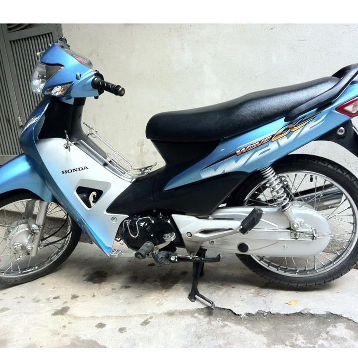 Tem 3 lớp dán xe wave alpha đời 2014  - màu Xanh ngọc