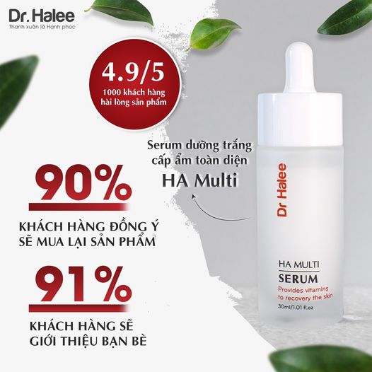 Serum HA Multi dưỡng da căng mọng