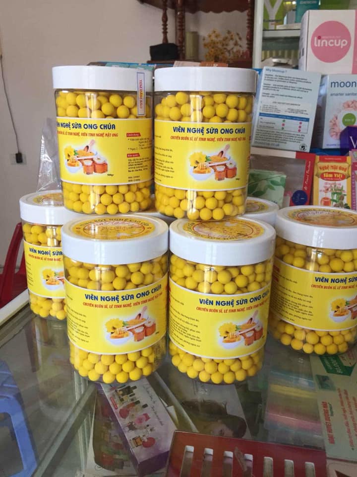 VIÊN NGHỆ SỮA ONG CHÚA 500GR