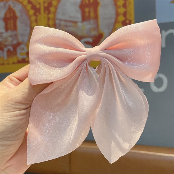 Kẹp tóc NƠ LỤA phong cách Hàn Quốc siêu dễ thương siêu xinh ❤️ G.E.M Store ❤️