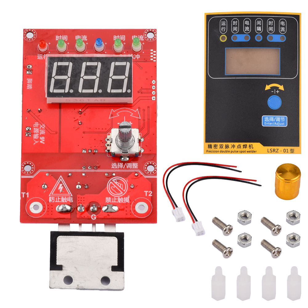 Mạch Timer xung kép phím Encoder chế máy hàn cell pin hàn điểm