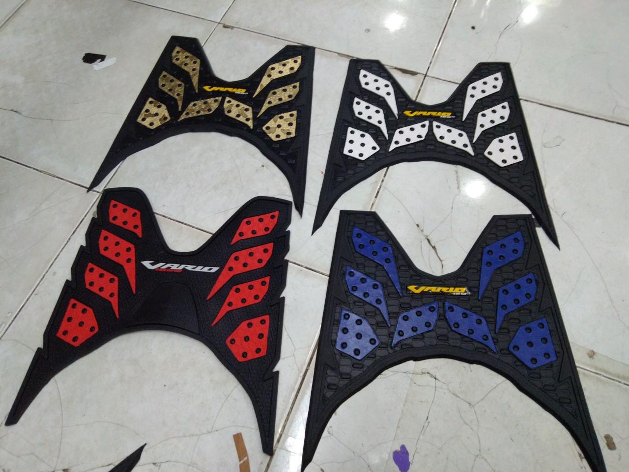 THẢM LÓT CHÂN CHO XE VARIO 2018 - 2019 - CAO SU CAO CẤP (thảm phối màu)