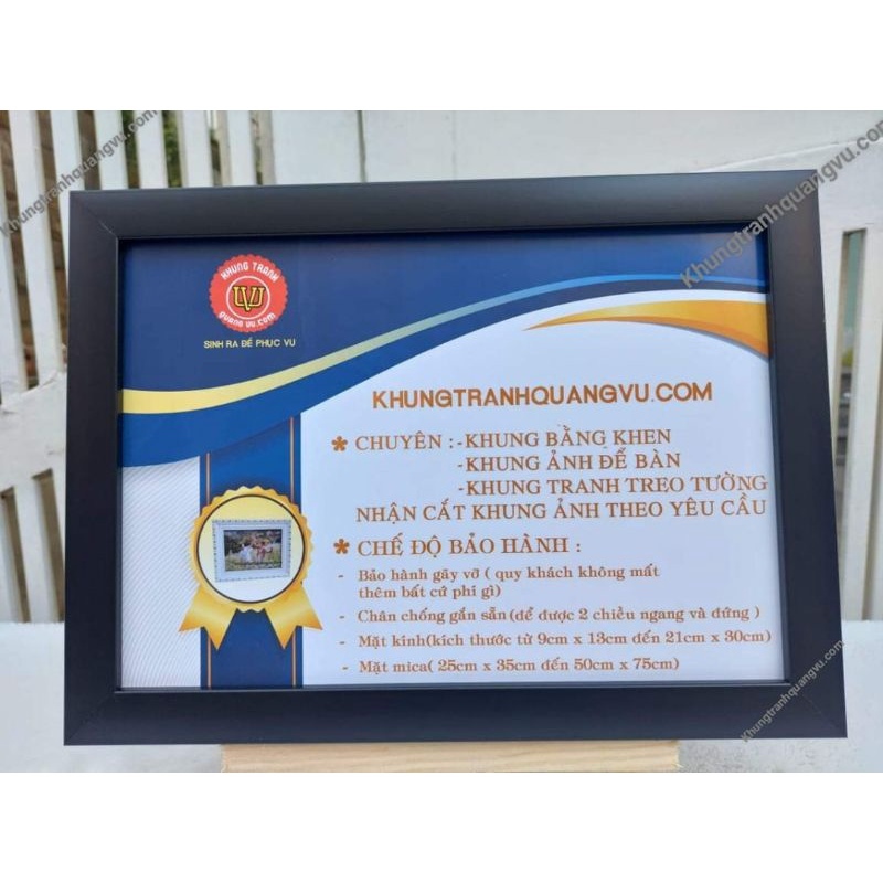 khung ảnh treo tường(20x30. 25x35. 30x40)cm mặt kính