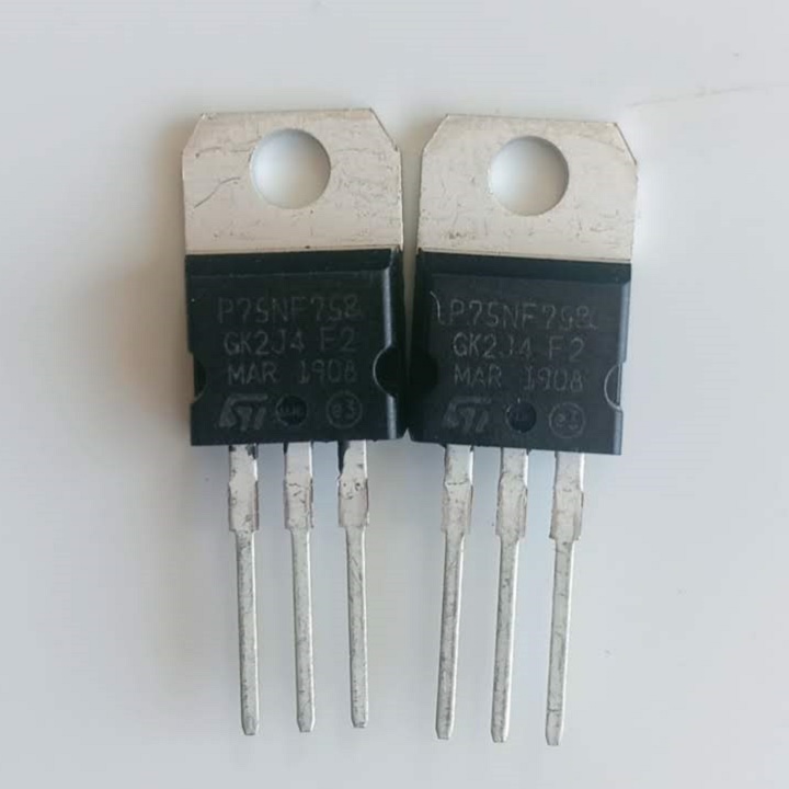 Mosfet STP75NF75 TO-220 75A 75V Kênh N