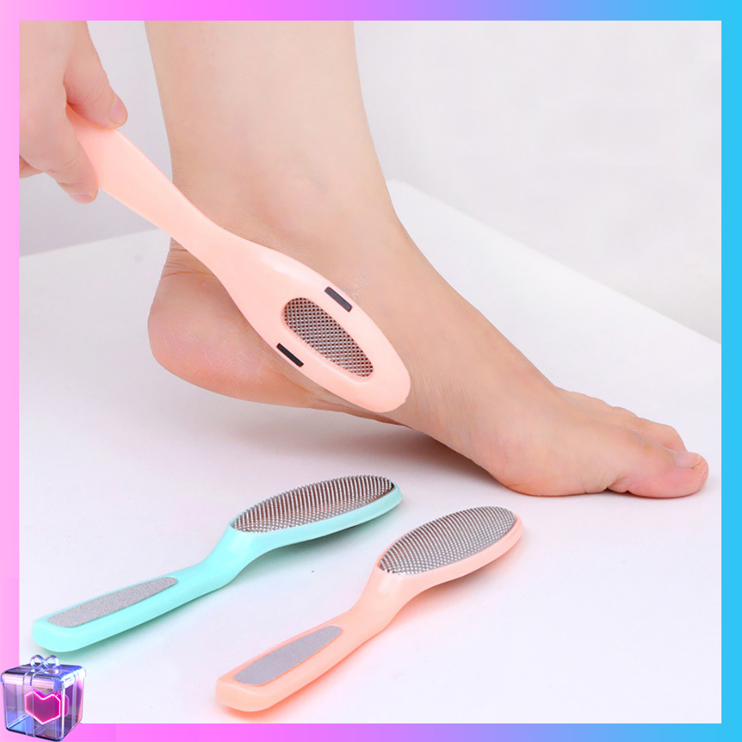 DỤNG CỤ CHÀ GÓT CHÂN BẰNG THÉP (Nhiều màu) [ Cây chà gót chân #Đồ chà gót chân]