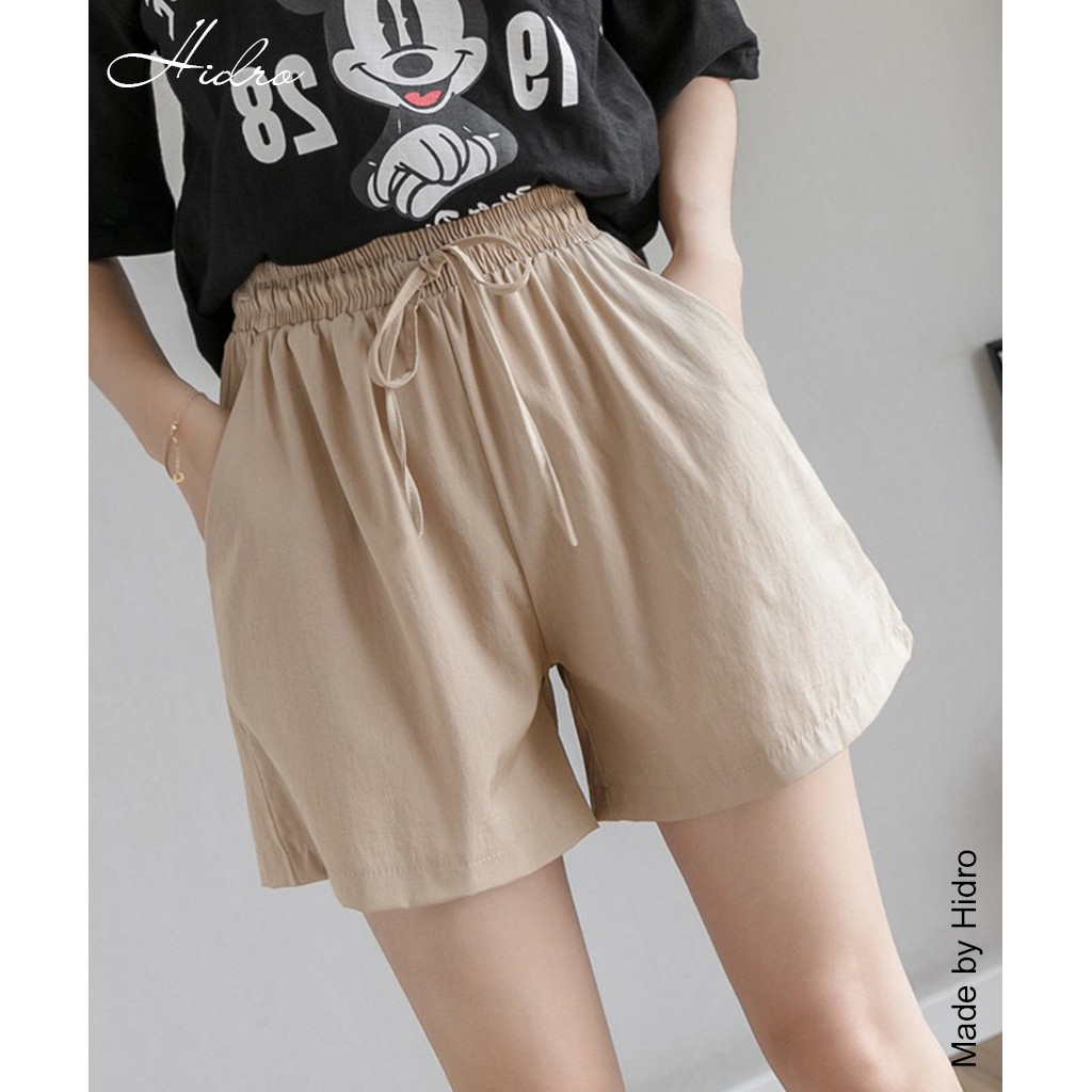 HIDRO Quần short đũi nữ siêu mát