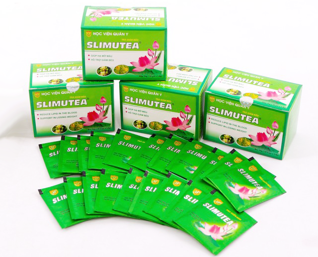 Trà giảm cân Slimutea HVQY (Hộp 20 gói)