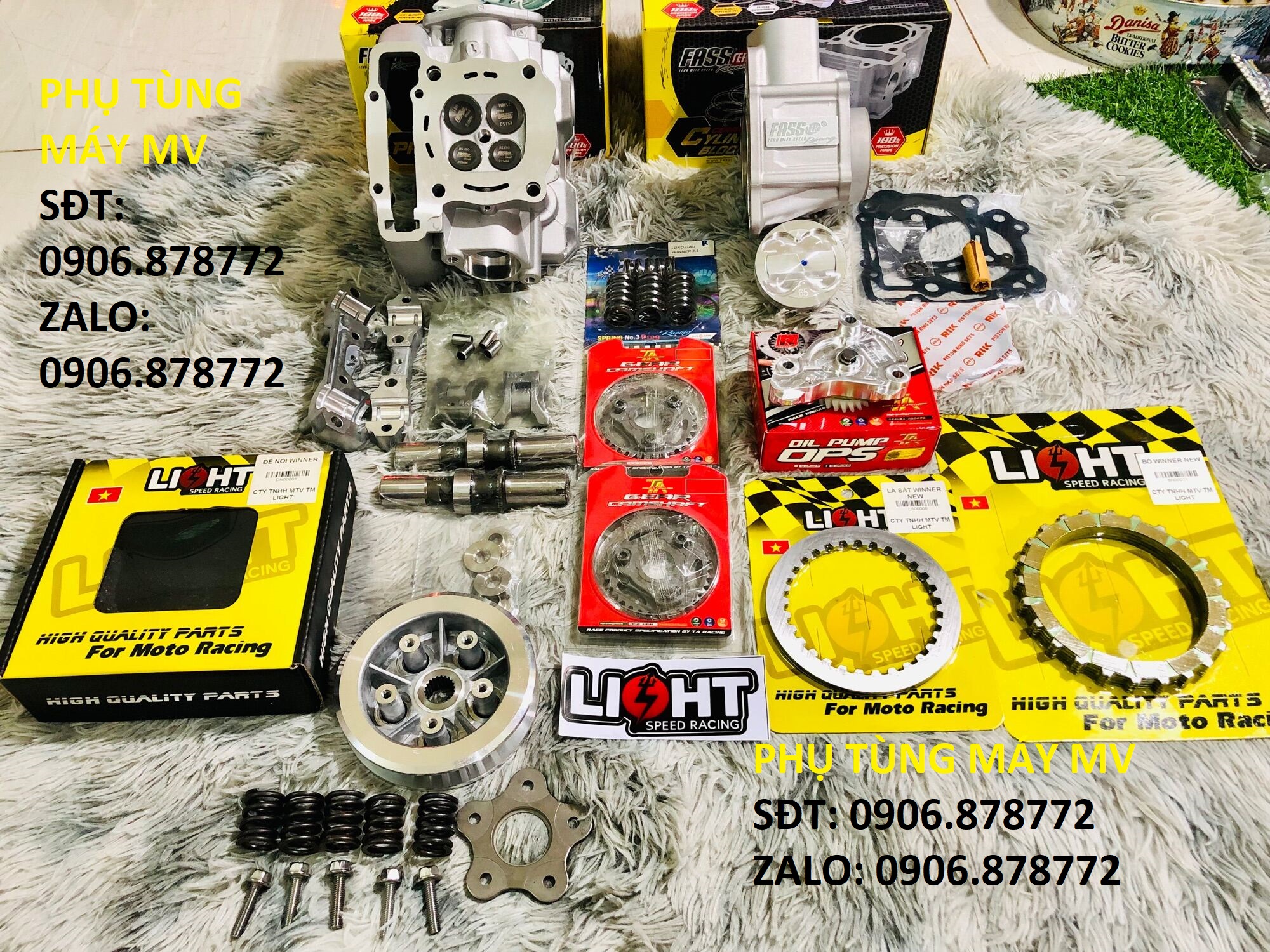 Combo đầu lòng nồi 65zz FAASTek dành cho xe Winner