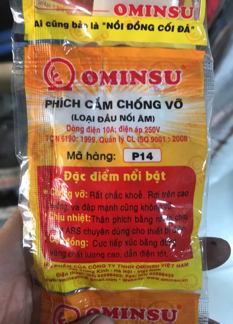 phích cắm âm OMINSU sét 5 vs 10