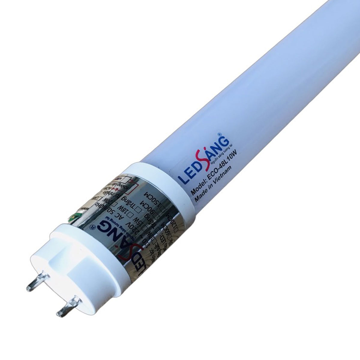 [HCM]Máng đèn LED Inox 1m2 - Máng chóa đèn inox đôi (IN - C2 - 120)