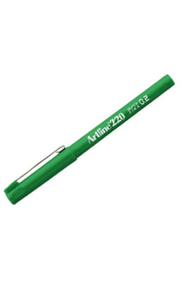 Bút lông kim xanh lục 0.6mm - ek-220 gr