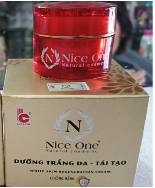 Kem Nice One Dưỡng Trắng Da - Tái Tạo Da 10g