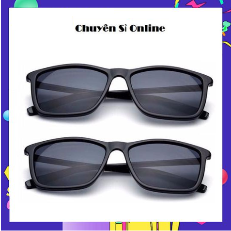 [HCM][GIÁ SỈ] Kính Mát V Tây Đen Cao Cấp Thời Trang Center