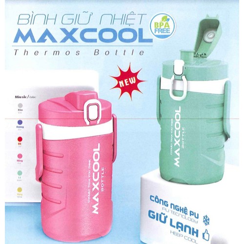 [HCM]BÌNH GIỮ NHIỆT MAXCOOL 1L NHỰA DUY TÂN