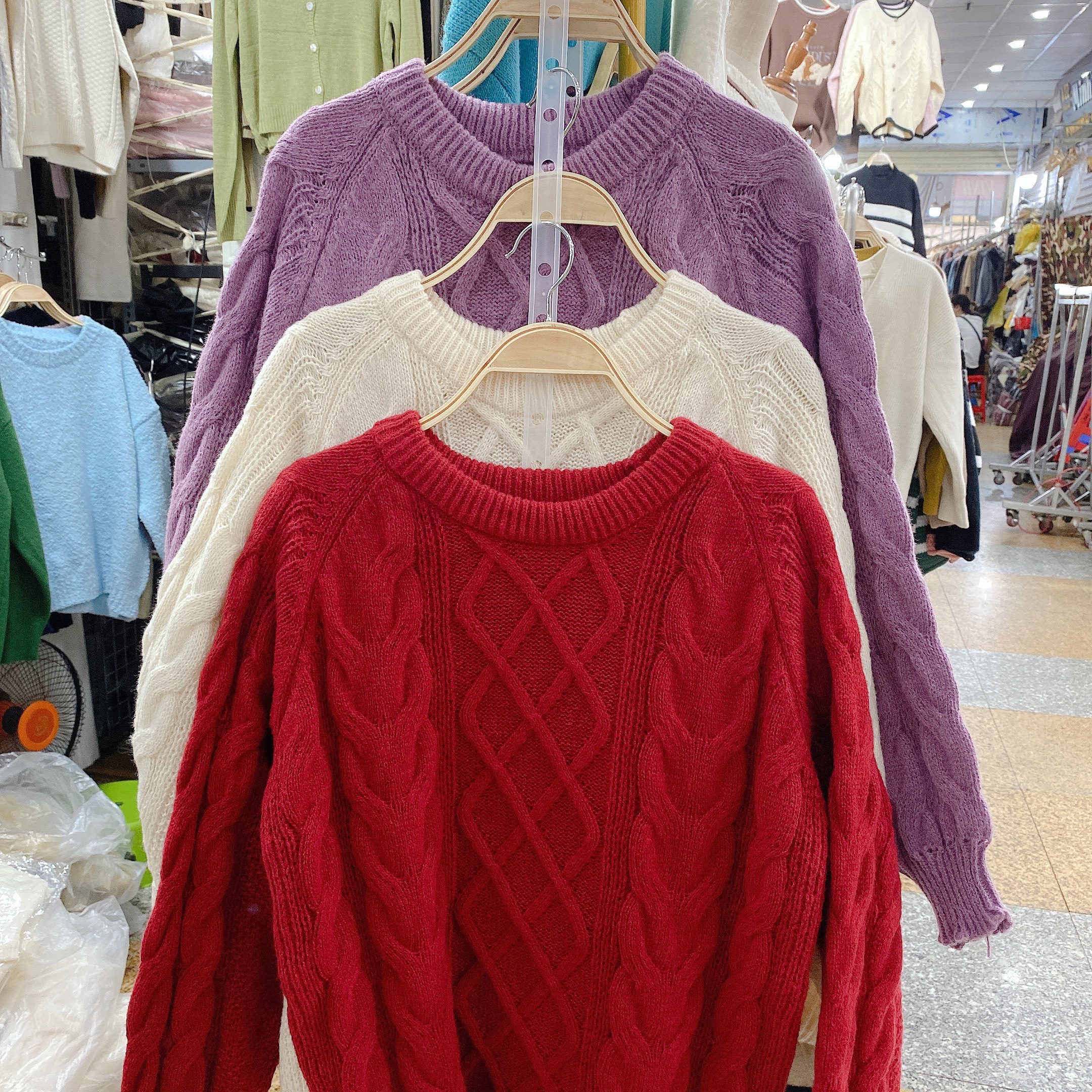 Áo len thừng oversize Chất len dày dặn Hàng QC