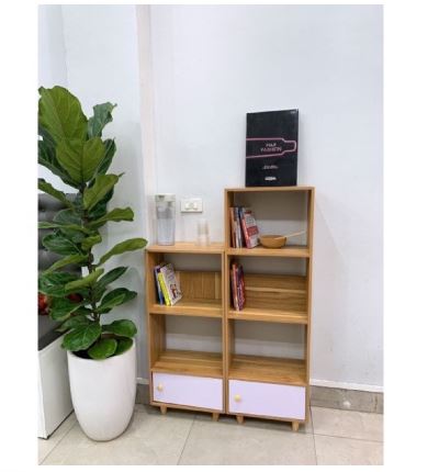 Tủ Kệ Phong Cách Bắc Âu 3 Tầng