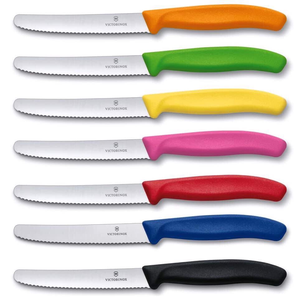 (CHÍNH HÃNG) DAO VICTORINOX RĂNG CƯA 11CM -ĐẦU TRÒN