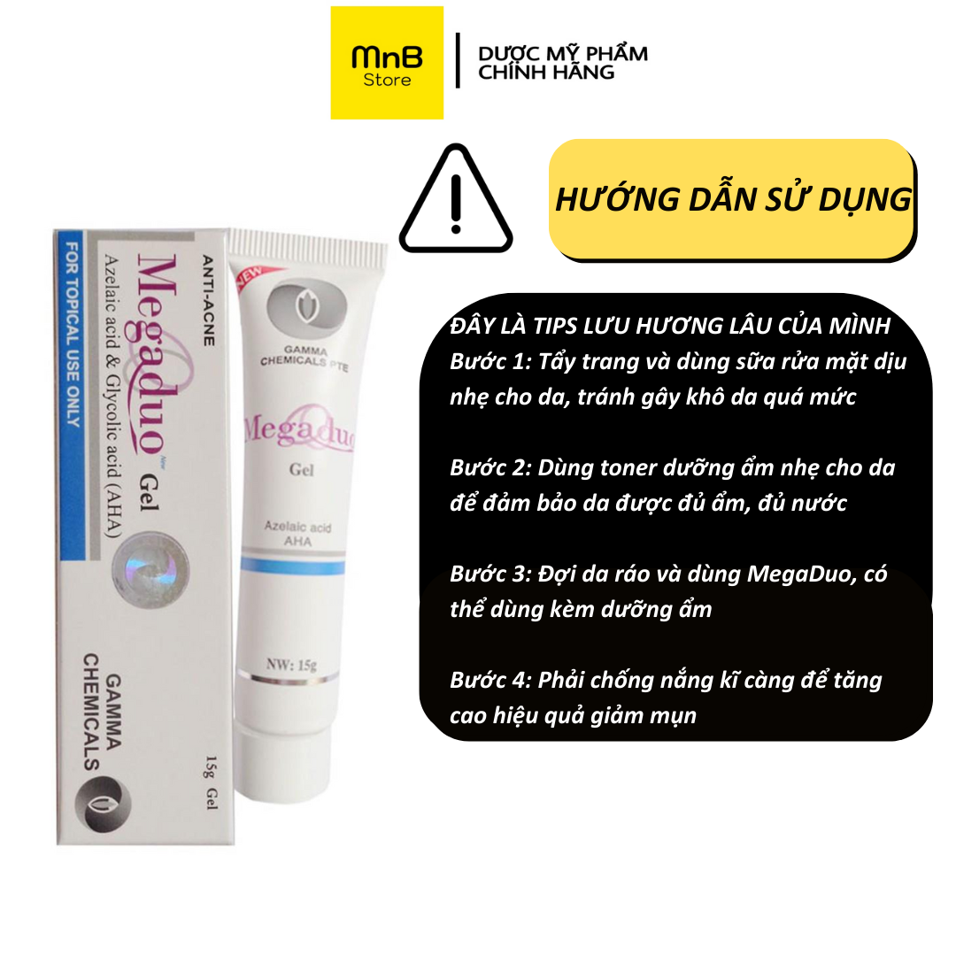 Megaduo Plus Gel (Retinal + Salicylic Acid + AHA) 15g