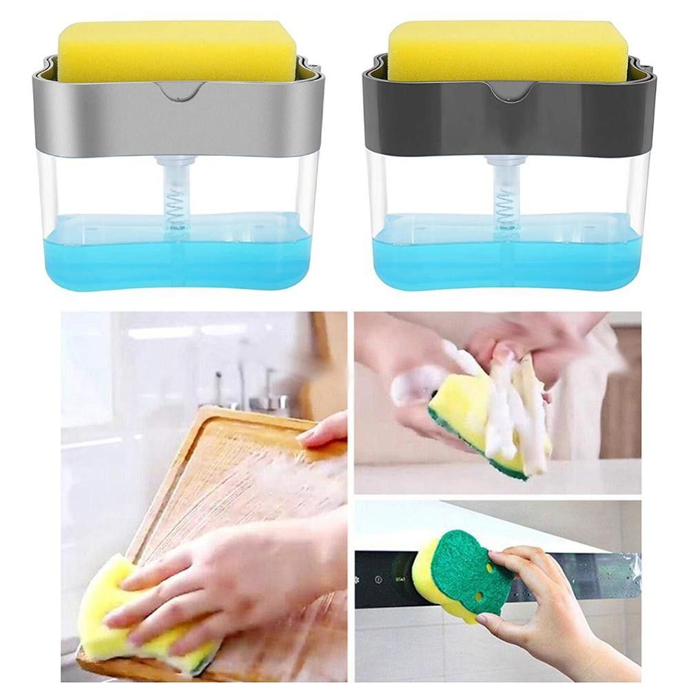 [HCM]Hộp Xà Phòng Rửa Chén Nhấn Để Tạo Bọt
