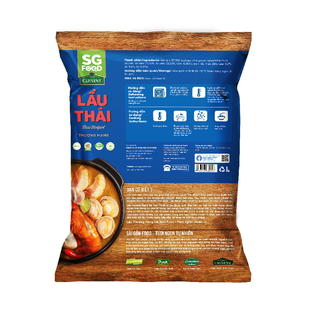 Lẩu Thái SG Food 500g