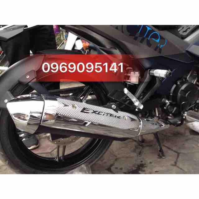 Ốp bô+cổ bô+đít bô exciter 150