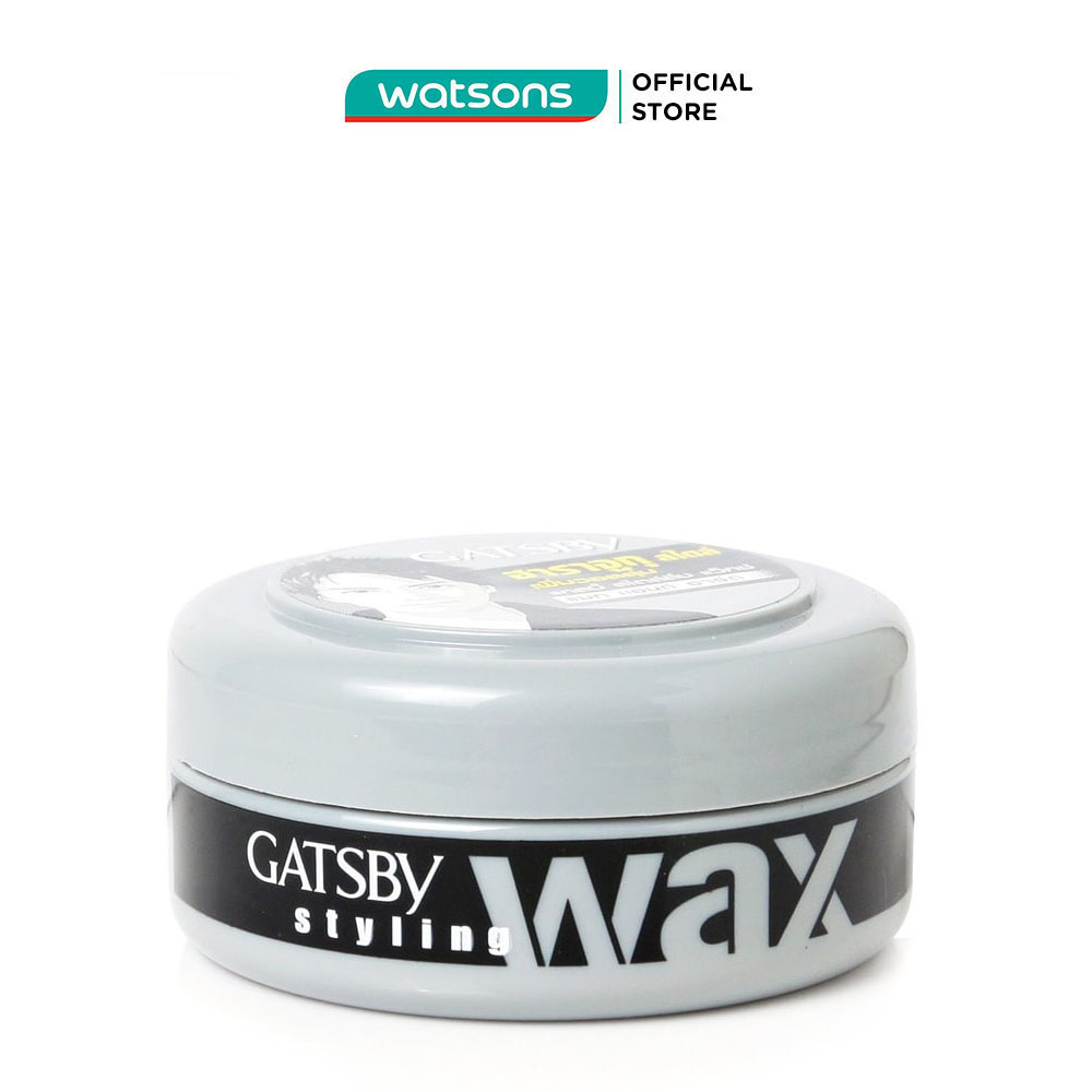 Wax Tóc Gatsby Mat & Hard Đen 25g