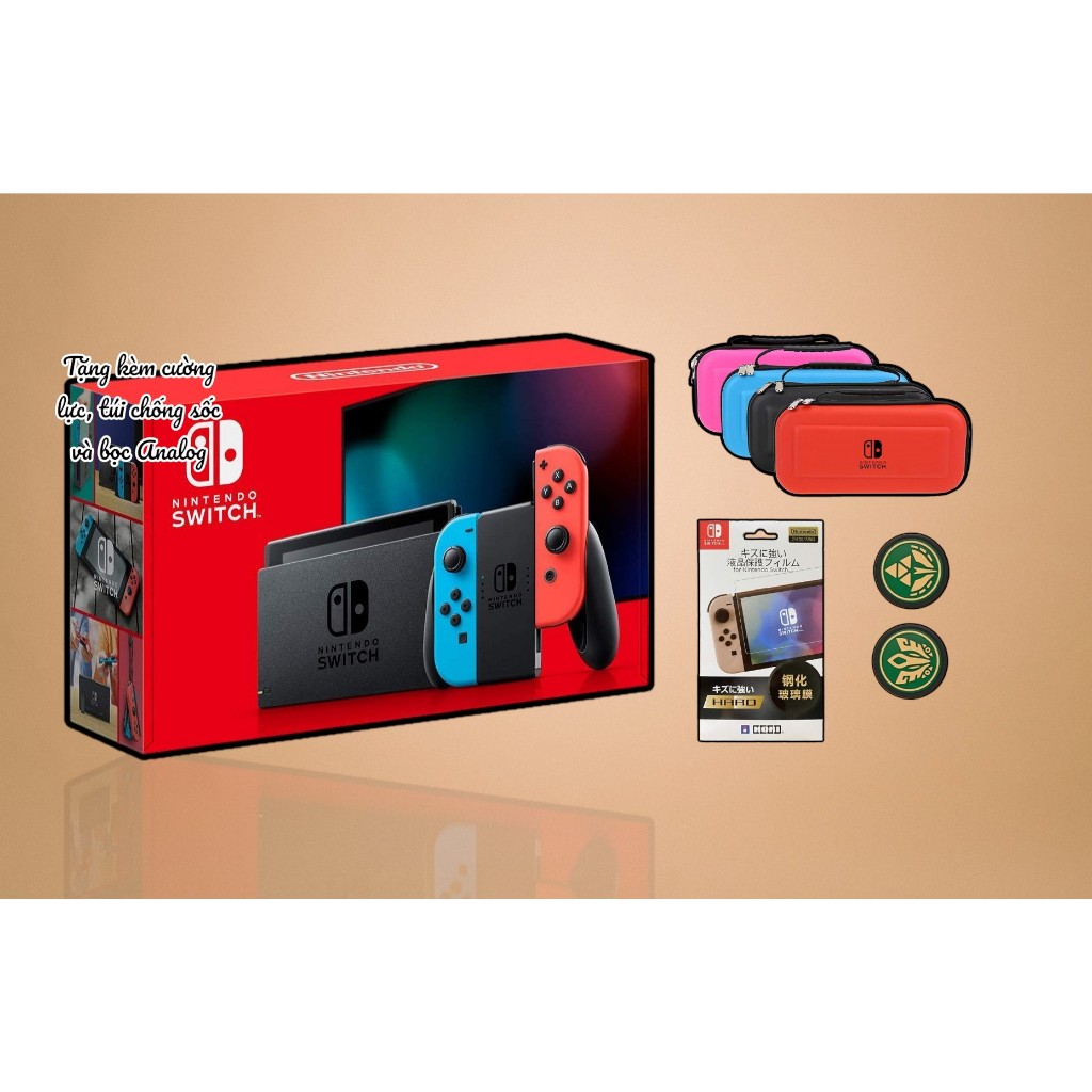[HCM][Trả góp 0%]Máy Nintendo Switch V2 Grey Mới 100% Fullbox Chính Hãng