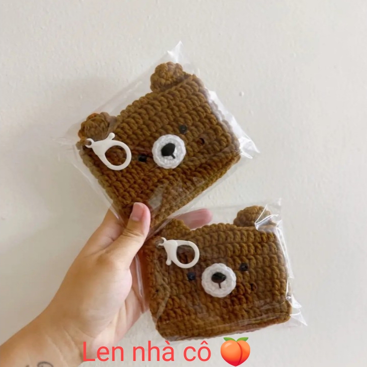 túi đựng tiền thẻ atm mini ( có móc treo chìa khóa)