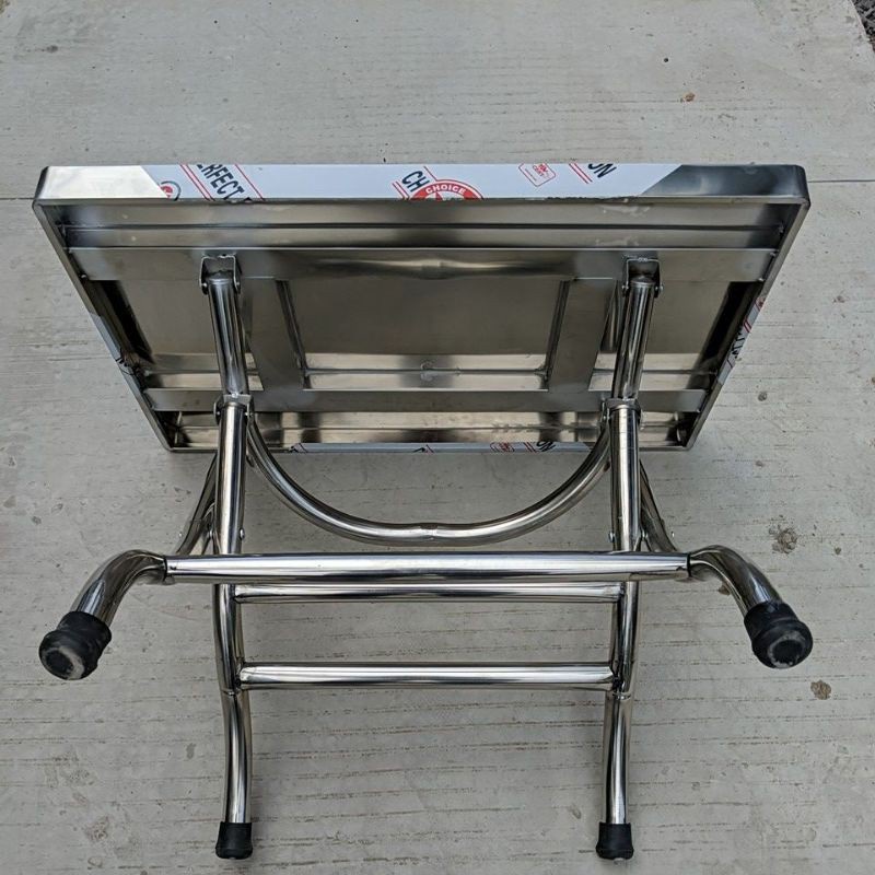 Bàn inox chữ nhật 60*100*75