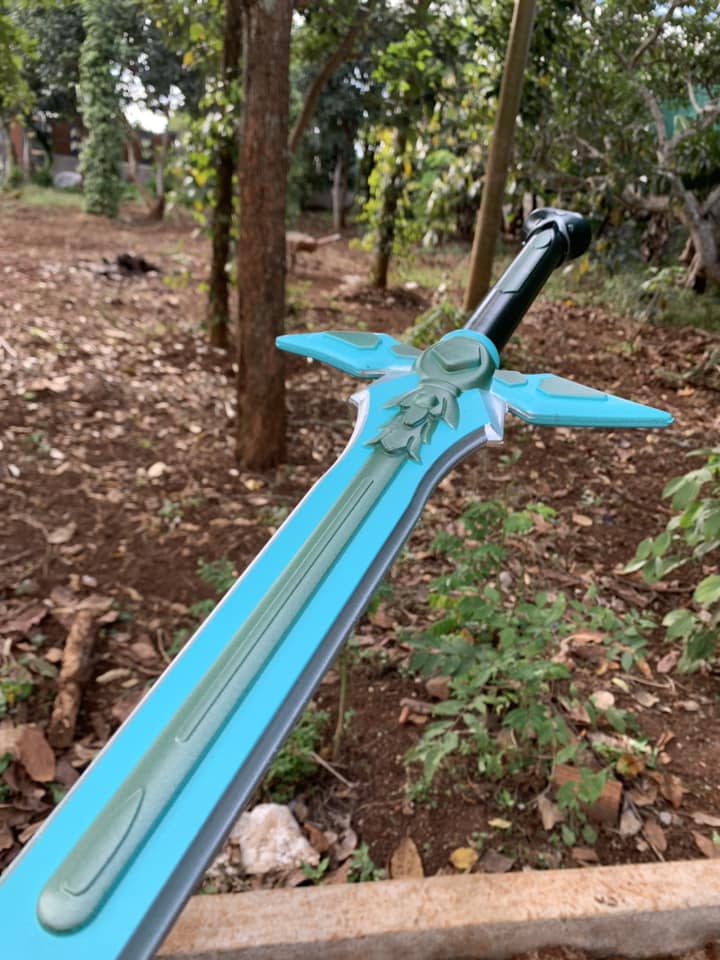 [1m] Mô hình kiếm Kirito Foam Dark Repulser - Sword art Online -SAO [tặng đế] - Baystore