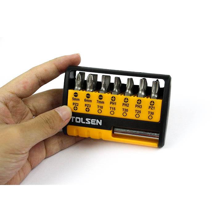 BỘ ĐẦU VÍT 15  MÓN TOLSEN 20365