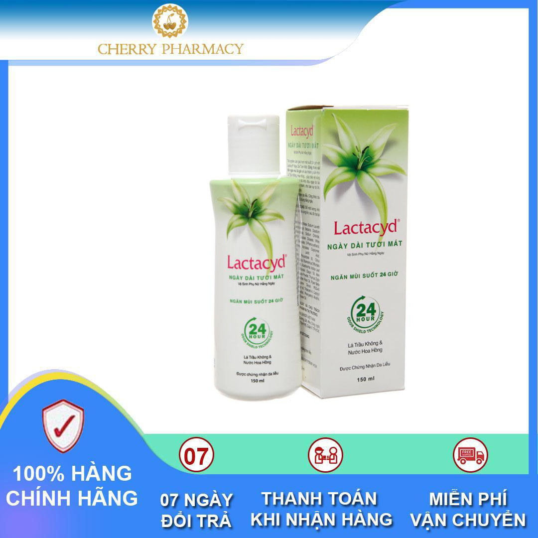 [HCM]Dung Dịch Vệ Sinh Phụ Nữ Lactacyd Trầu Không chai 150ml