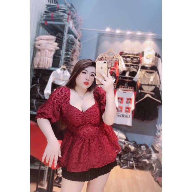 [HCM]Áo Kiểu Bigsize 60-90Kg [Tú Mở Bigsize Shop]