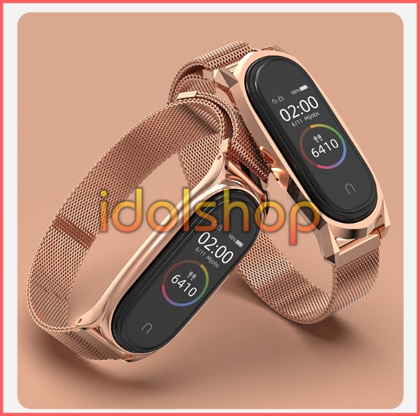 Dây đeo milanese loop Xiaomi Miband 5 - Mijobs